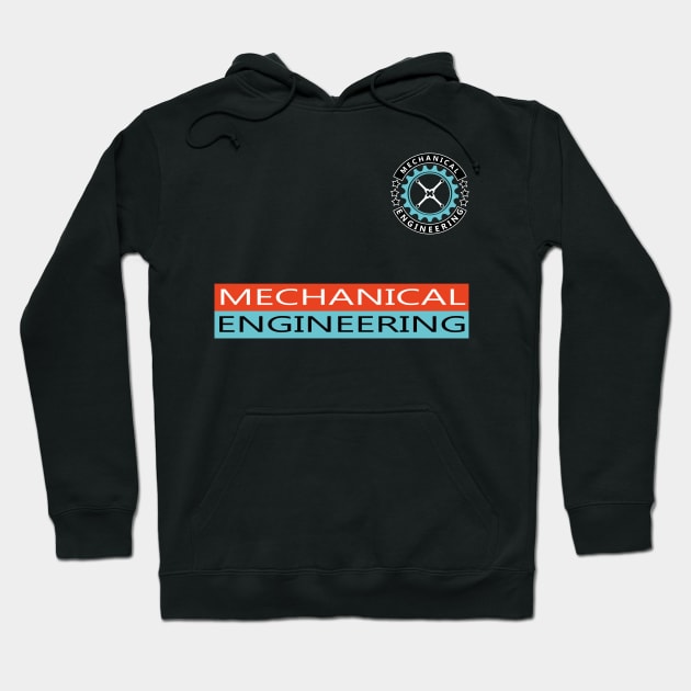 Mechanical engineering text and logo Hoodie by PrisDesign99